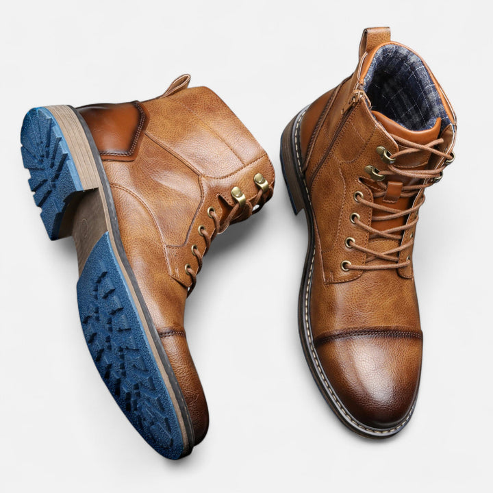 Lightweight Leather Men's Boots