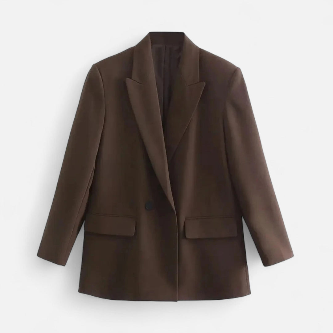 Women's Double-Breasted Vintage Blazer