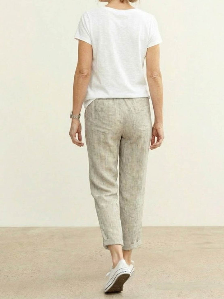 Comfortable Women Drawstring Waist Pants