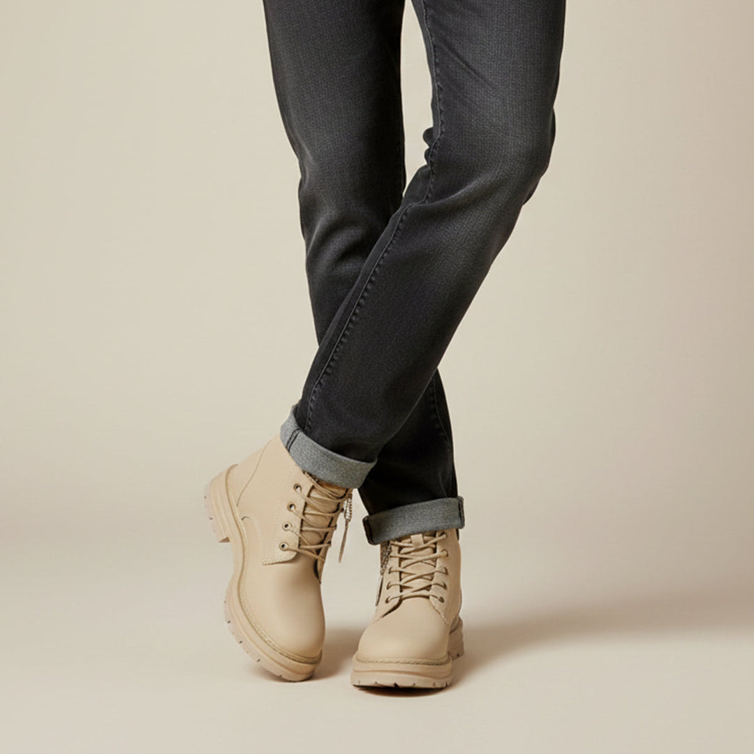 Warm Fur-Lined Men's Insulated Snow Boots