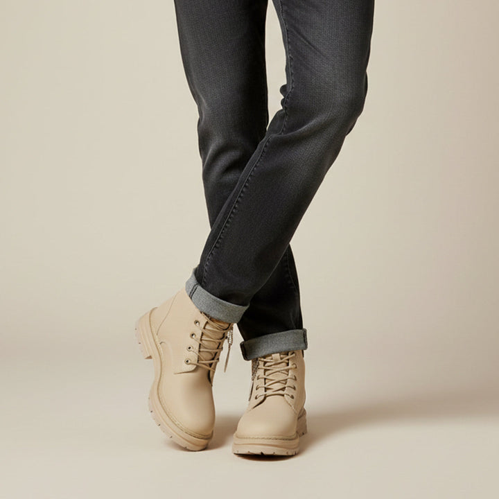 Warm Fur-Lined Men's Insulated Snow Boots