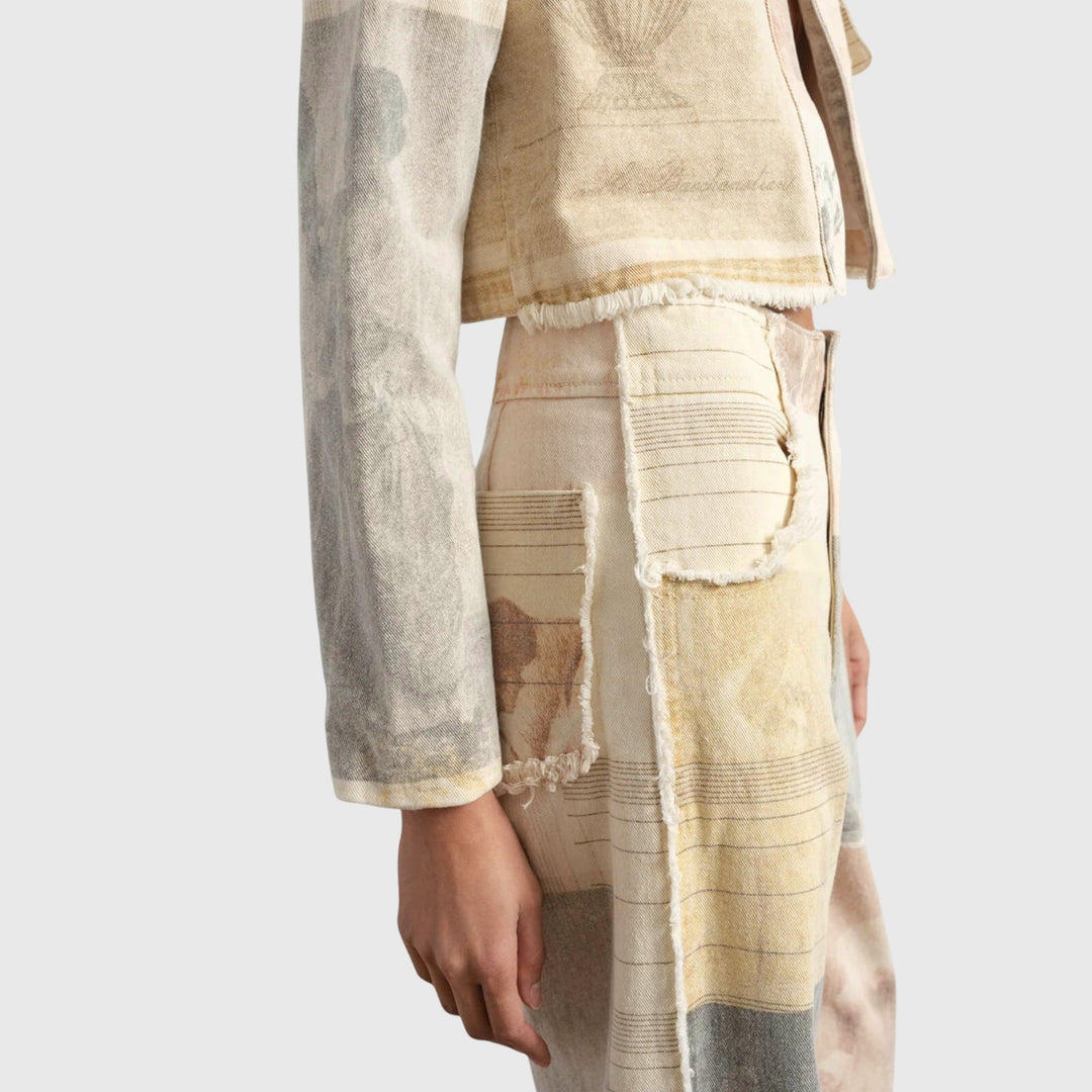 High-Waist Wide Leg Women's Jeans