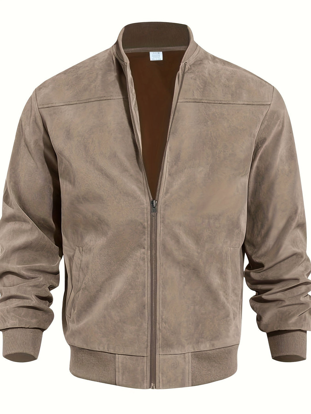 Vintage Suede-Look Men's Jacket