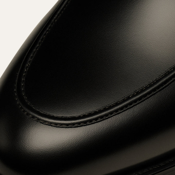 Elegant Faux Leather Men's Horsebit Formal Loafers