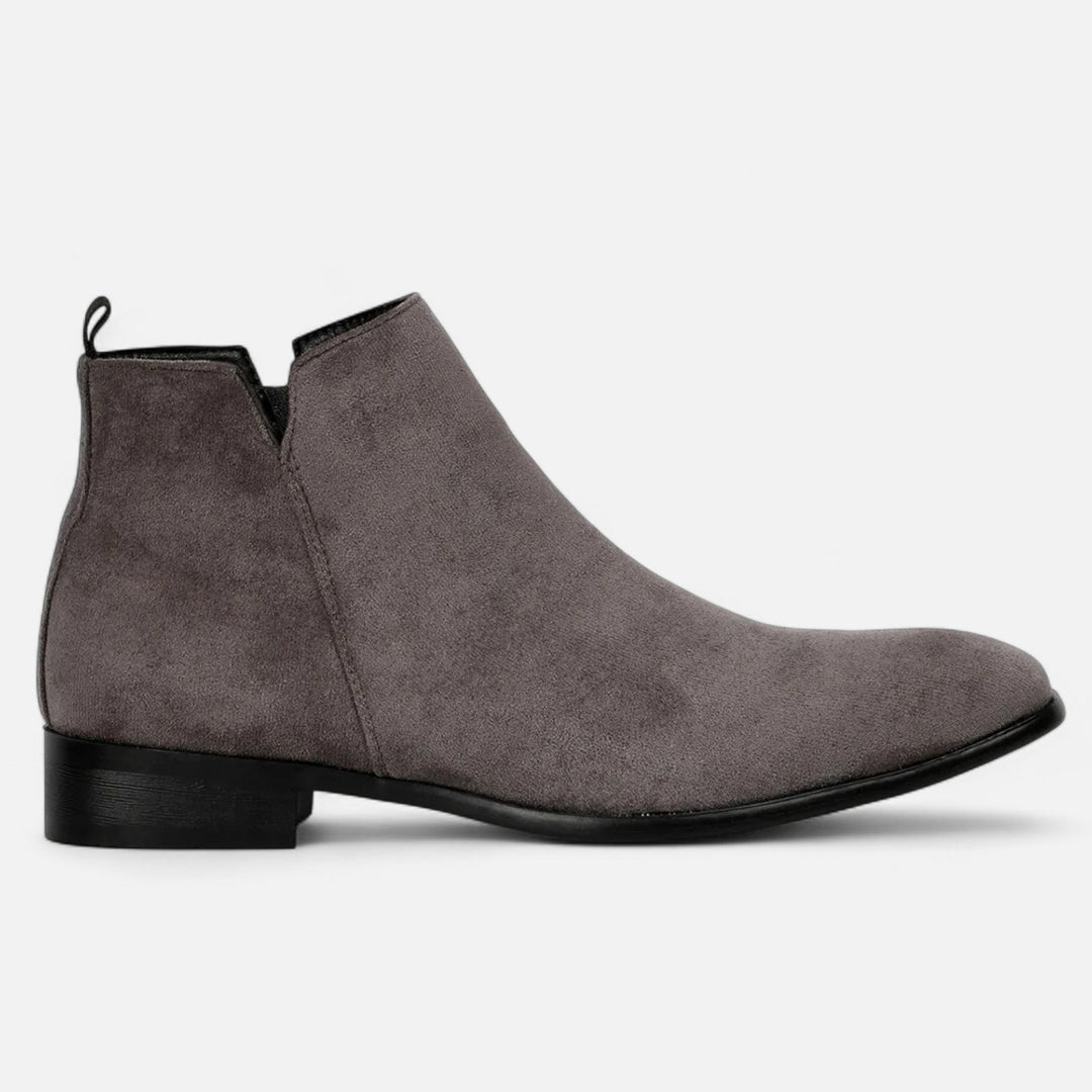 Elegant Square Toe Chelsea Boots for Men
