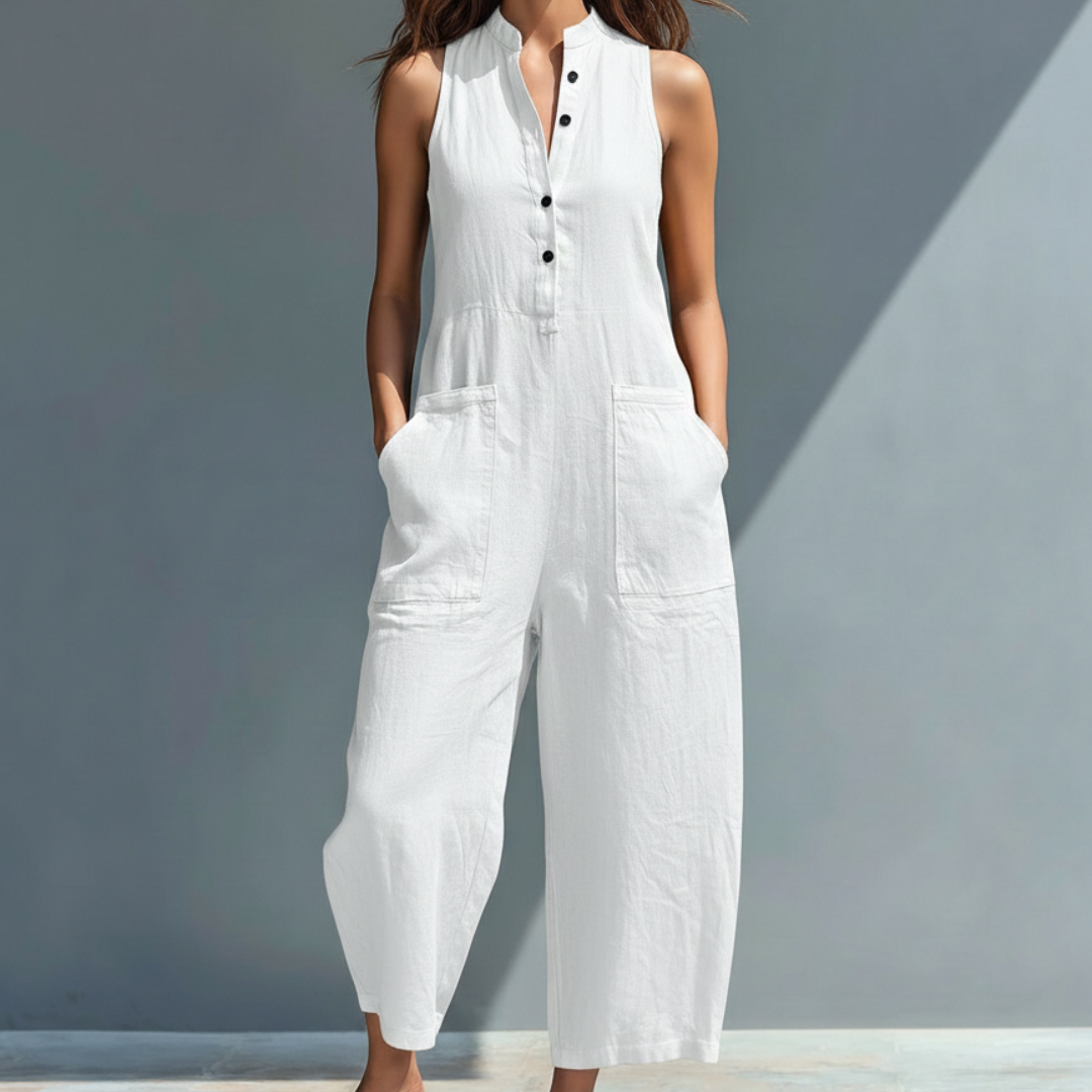 Elegant Sleeveless Women Jumpsuit