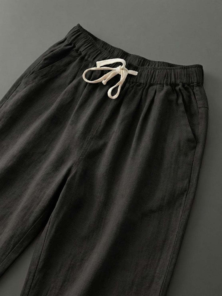 Comfortable Women Drawstring Waist Pants