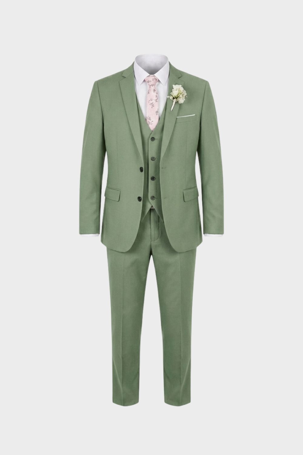 Elegant 3-Piece Men's Suit Set with Vest