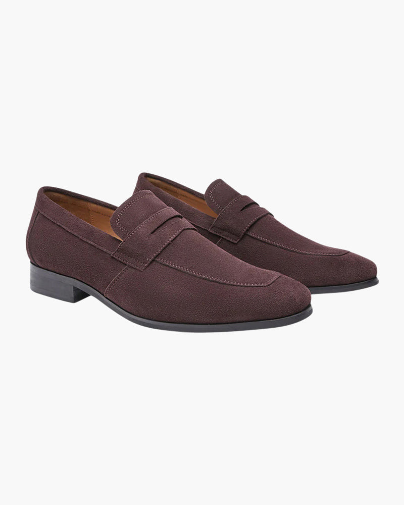 Elegant Suede Loafers for Men