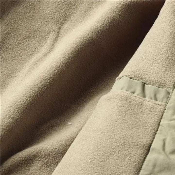 Men's Thermal Winter Jacket with Hood - Water-Resistant and Warm-Lined
