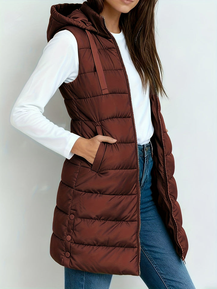 Lightweight Hooded Jacket for Women with Pockets