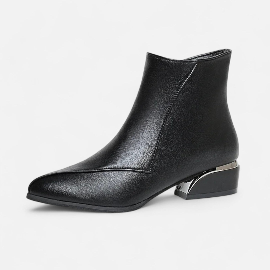 Elegant Pointed-Toe Women's Ankle Boots
