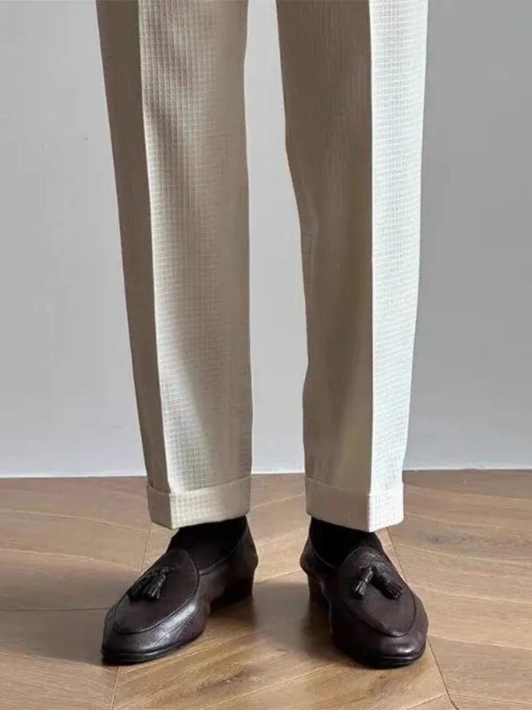 Vintage Old Money Trousers - Cross & Crown - Cross & Crown