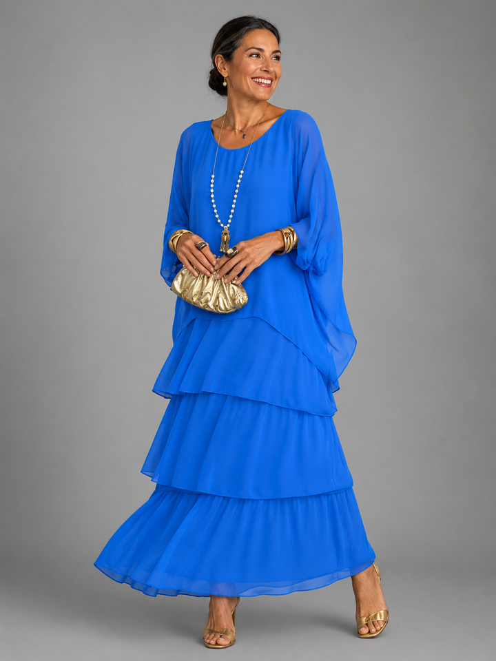Elegant Flowing Women's Maxi Dress