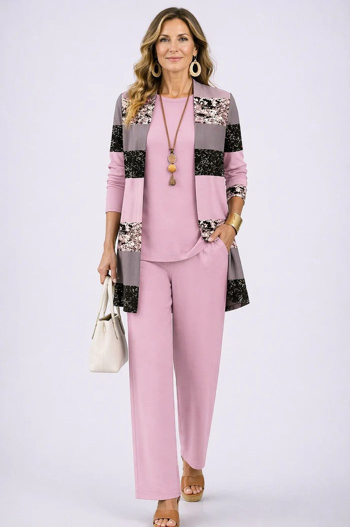 Elegant Lightweight Women's 3-Piece Set