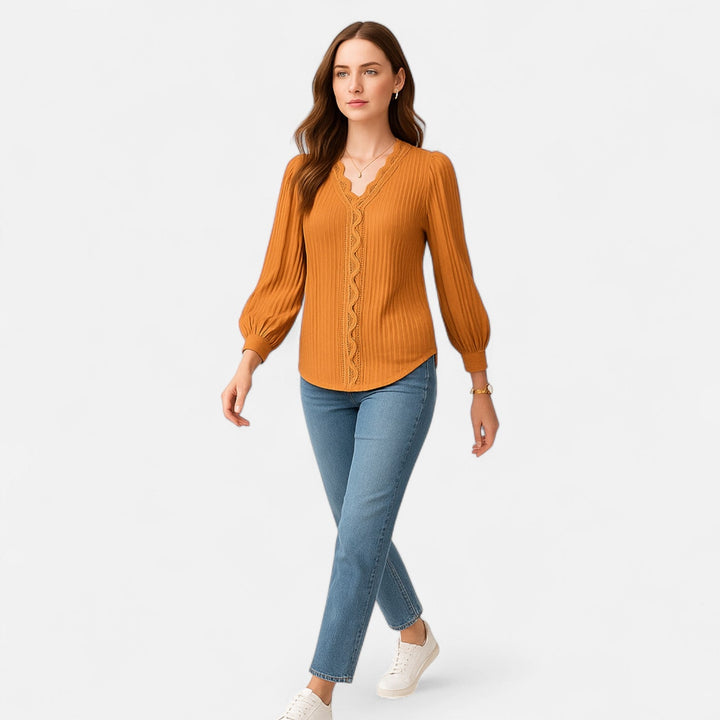 Elegant Chic Blouse for Women – Tailored Silhouette, Effortless Elegance