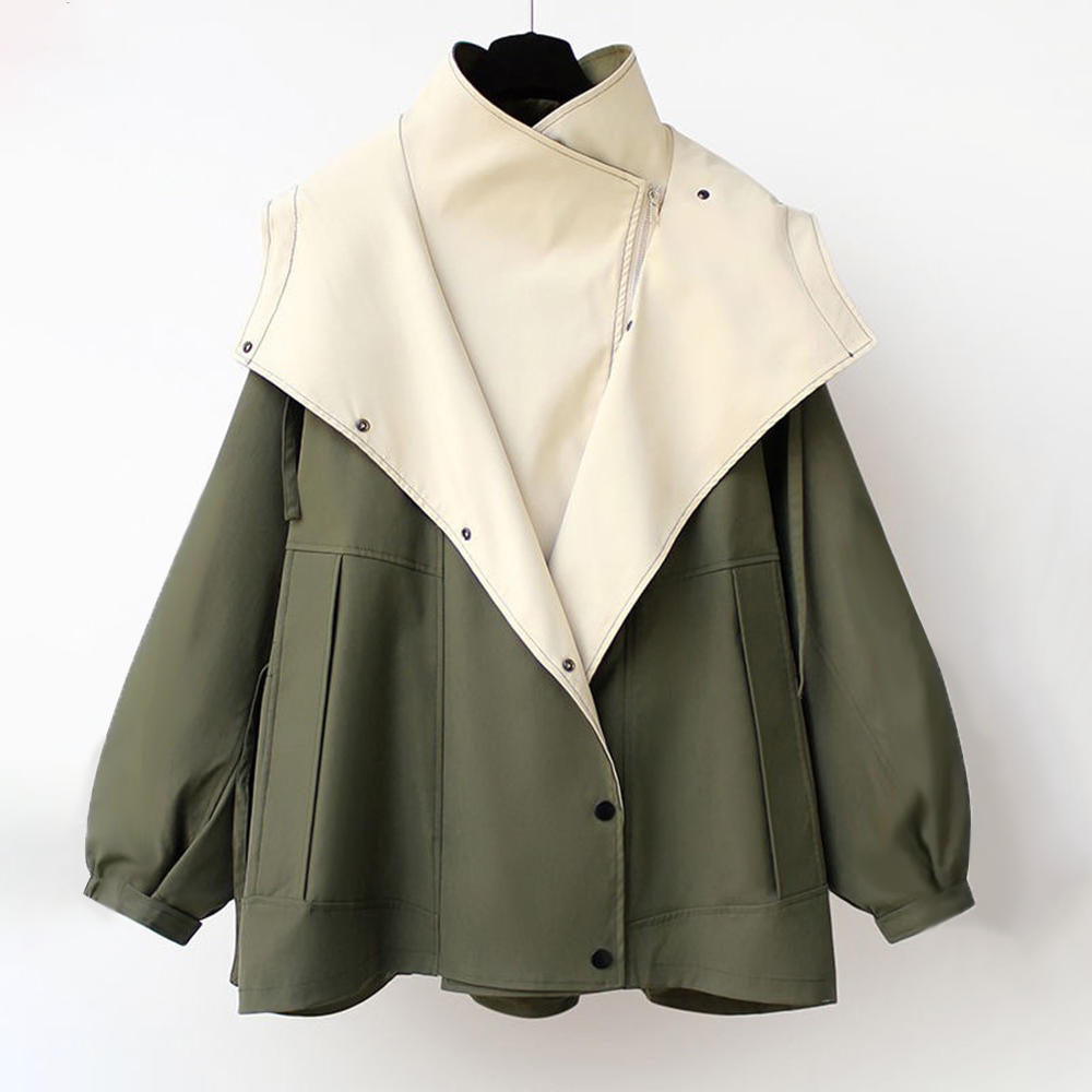 Elegant Weather-Resistant Windproof Women's Jacket