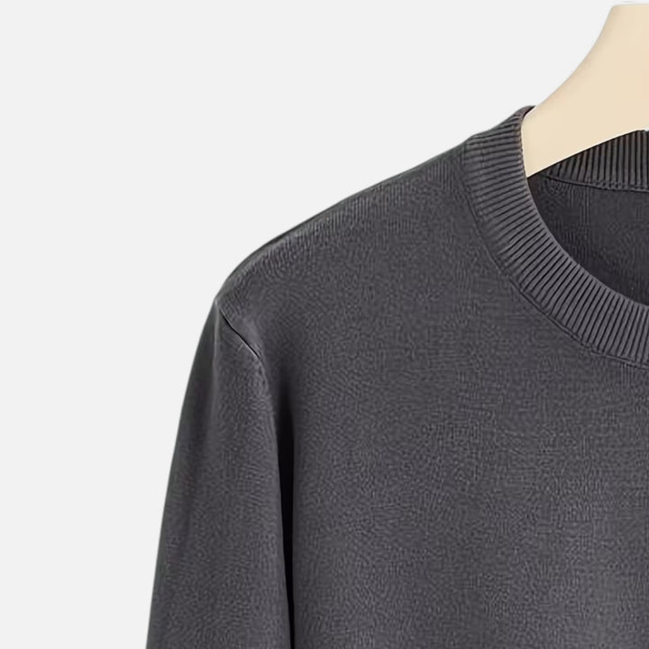 Classic Warm Men's Crew Neck Sweater