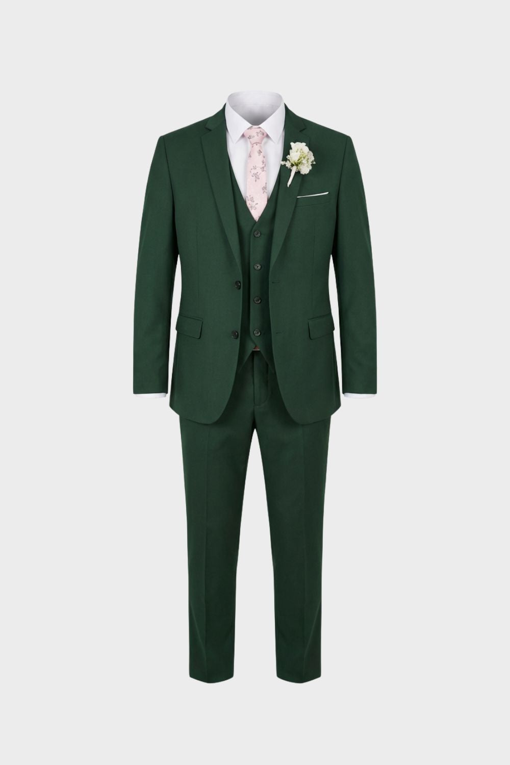 Elegant 3-Piece Men's Suit Set with Vest
