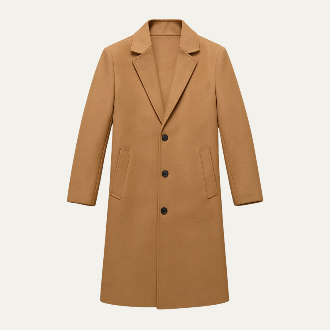 Classic Cotton Winter Men's Overcoat
