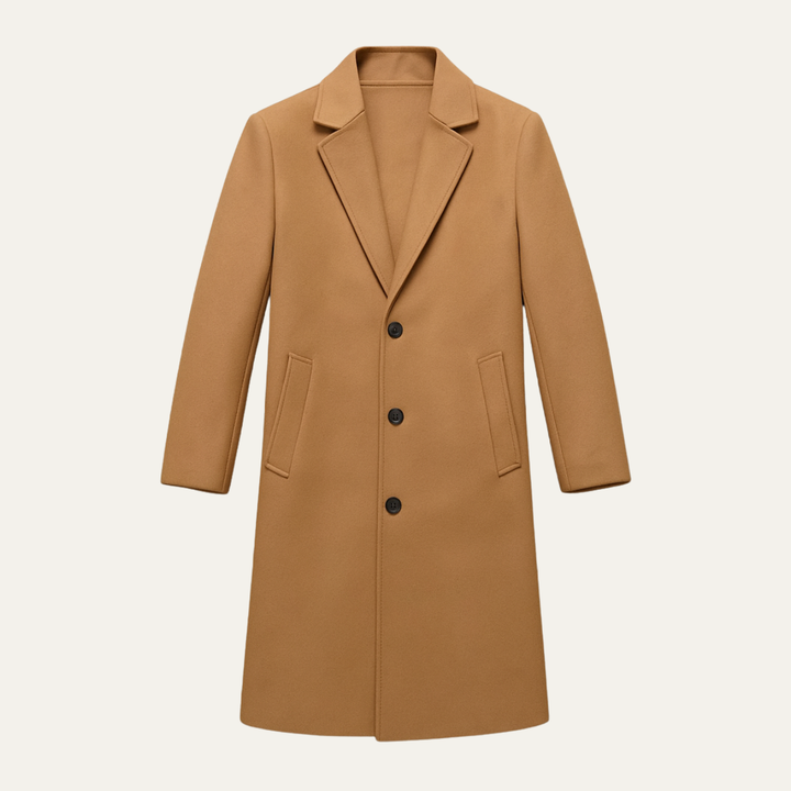 Classic Cotton Winter Men's Overcoat