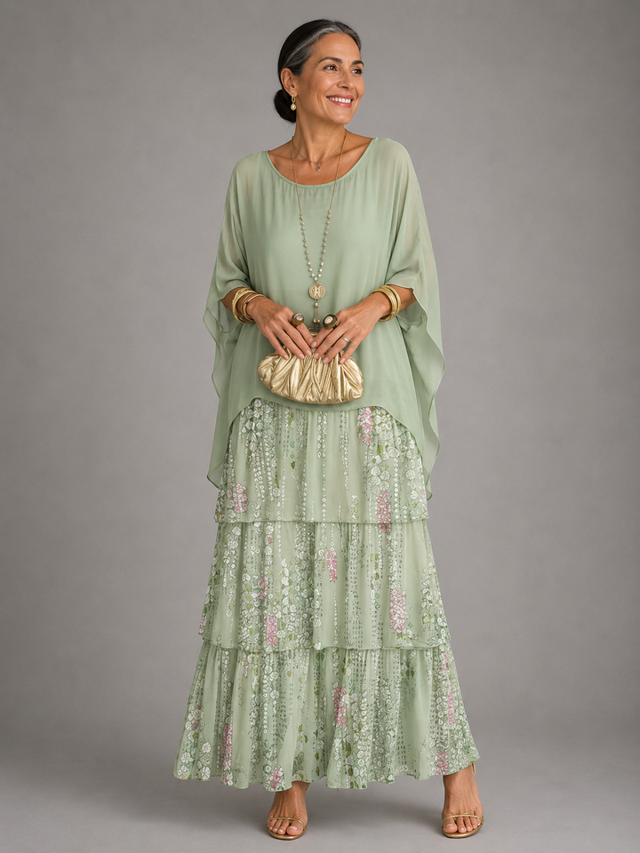Elegant Flowing Women's Maxi Dress