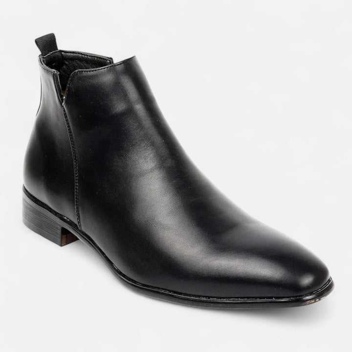 Elegant Square Toe Chelsea Boots for Men