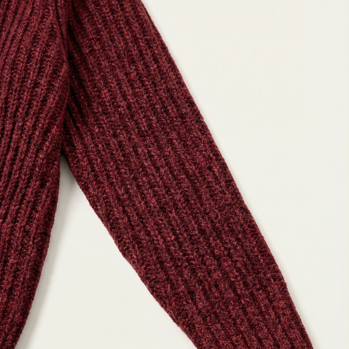 Warm Chunky Knit Men's Shawl Collar Cardigan