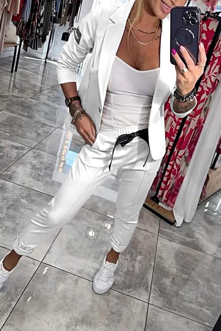Relaxed Two-Piece Set Women's Matching Outfit