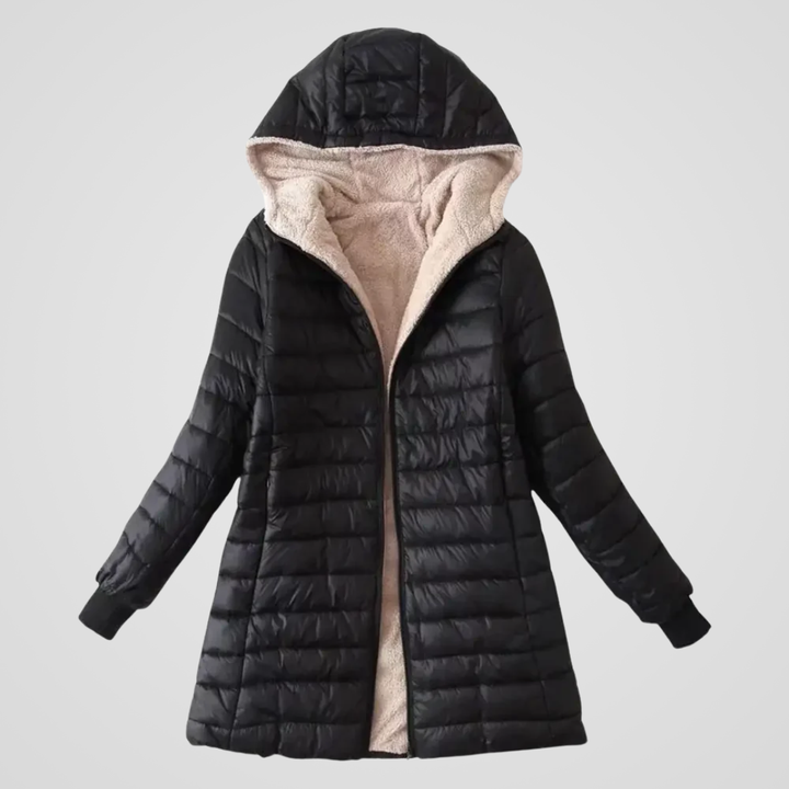 Lined Sherpa Winter Women's Coat