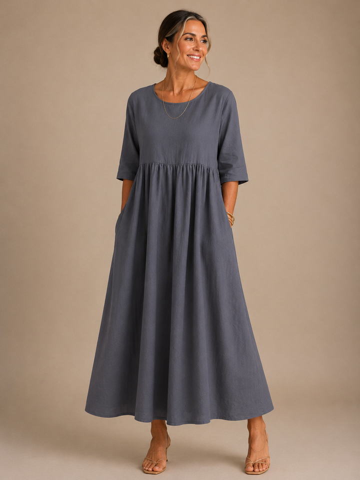 Elegant Breathable Women's Flattering Dress