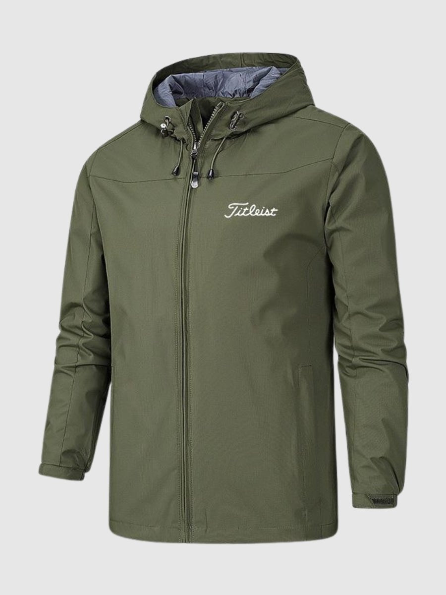 Waterproof Men's Rain Jacket - Breathable and Weatherproof for Outdoor Activities