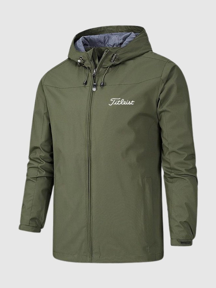 Waterproof Men's Rain Jacket - Breathable and Weatherproof for Outdoor Activities
