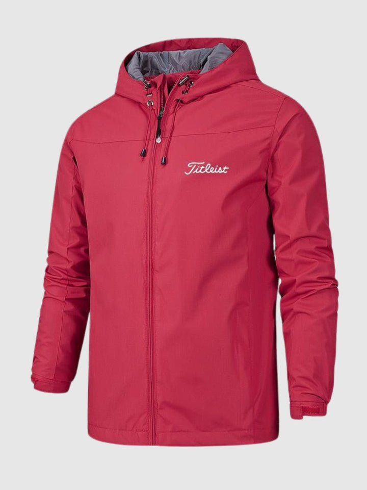 Waterproof Men's Rain Jacket - Breathable and Weatherproof for Outdoor Activities
