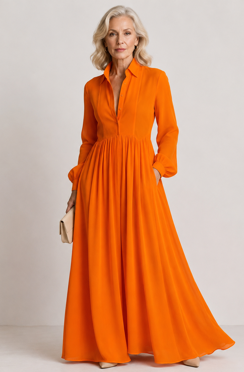 Elegant Lightweight Women's Maxi Dress
