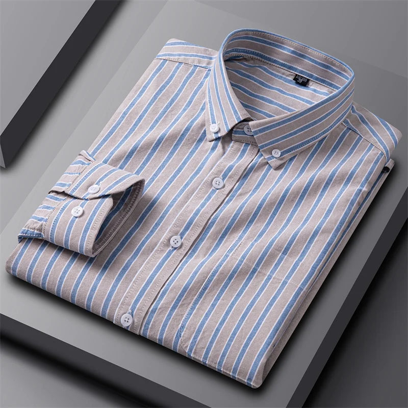 Classic Premium Men Oxford Button-Up Shirt